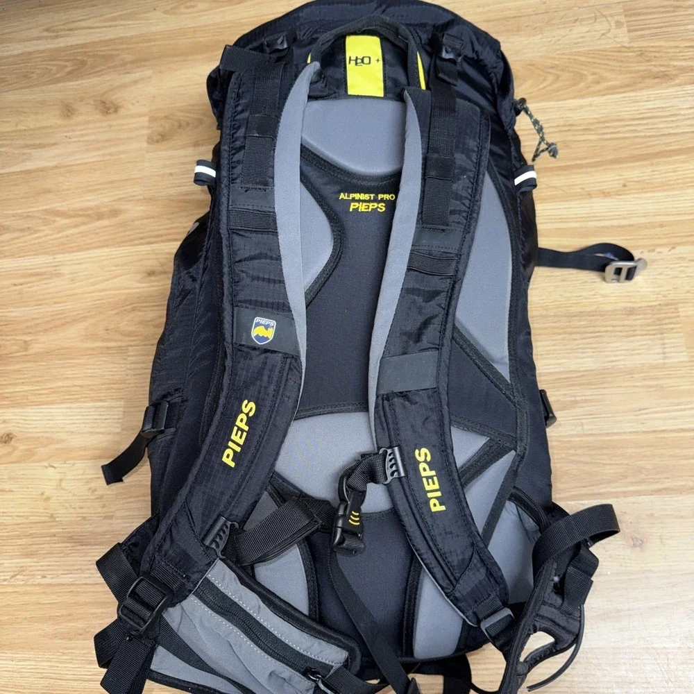 Pieps Alpinist Pro Black 34L Mountaineering Hiking Backpack